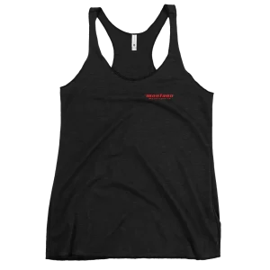 Montano Motorsports Marquee Racerback Tank Top Shirt Women Next Level 6733